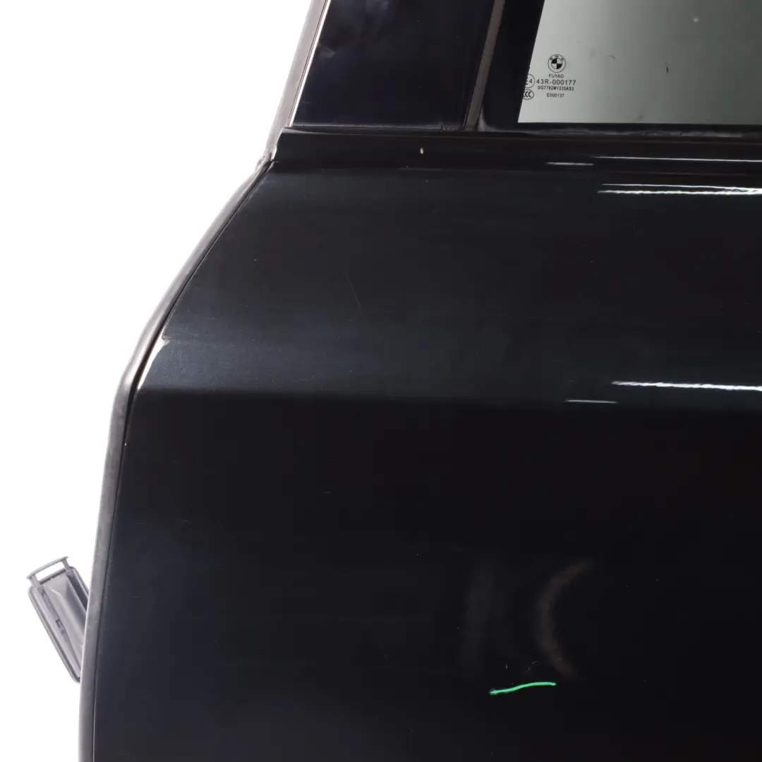 BMW F46 Gran Tourer Door Rear Left N/S Black Sapphire Metallic - 475 - SKU 7392325-BS - Part number 7392325