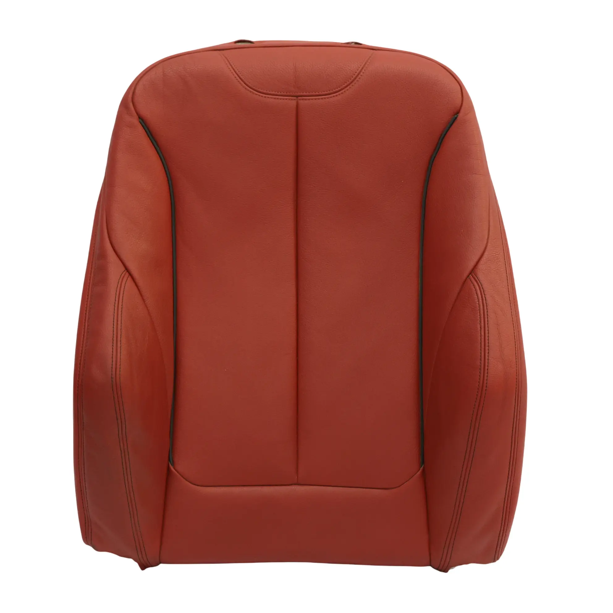 BMW F36 Seat Backrest Cover Front Right O/S Heated Sport Seat Coral Red Leather