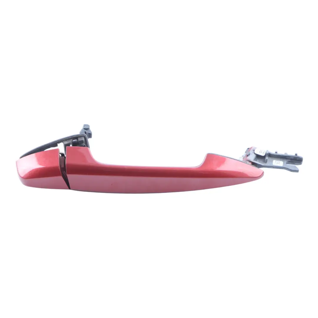 Door Handle Left N/S Outside Flamenco Red C06 BMW X5 F15 Rear - SKU 7396307-FLR - Part number 7396307