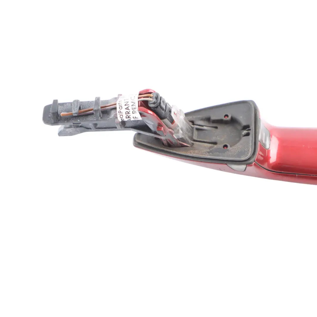 Door Handle Left N/S Outside Flamenco Red C06 BMW X5 F15 Rear - SKU 7396307-FLR - Part number 7396307