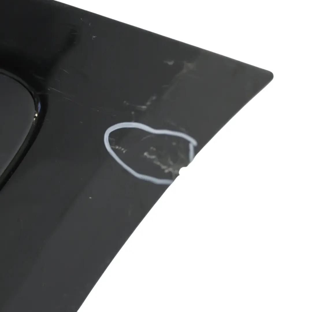 Peugeot 307 Bumper Front Trim Panel Cover Hatchback Noir Obsidien Black - EXL - SKU 7401S6-NON - Part number 7401S6