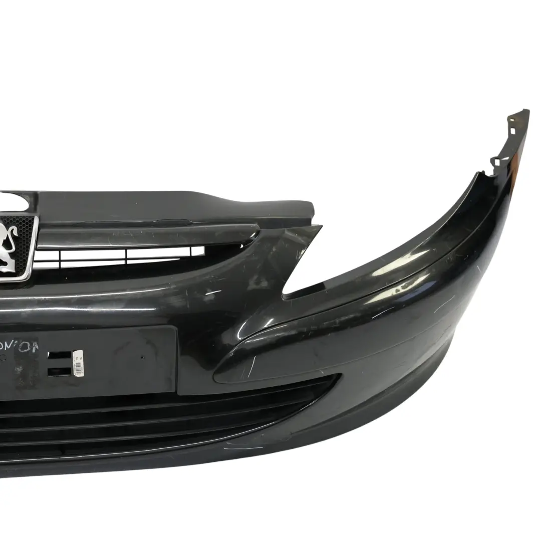 Peugeot 307 Bumper Front Trim Panel Cover Hatchback Noir Obsidien Black - EXL - SKU 7401S6-NON - Part number 7401S6