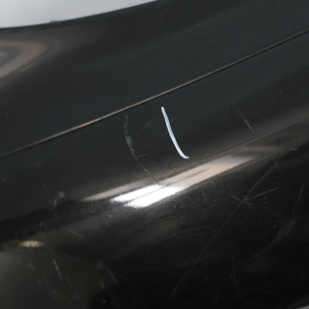 Peugeot 307 Bumper Front Trim Panel Cover Hatchback Noir Obsidien Black - EXL - SKU 7401S6-NON - Part number 7401S6