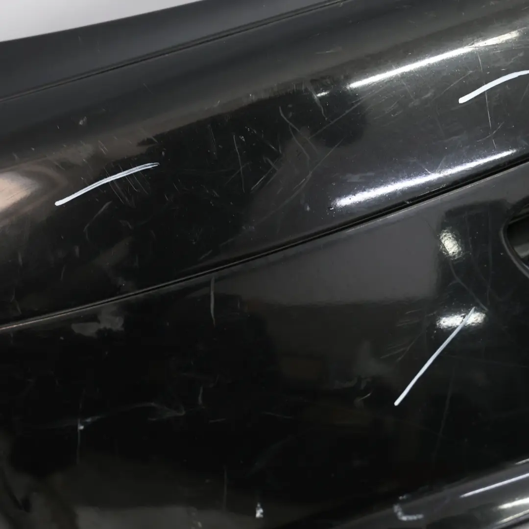 Peugeot 307 Bumper Front Trim Panel Cover Hatchback Noir Obsidien Black - EXL - SKU 7401S6-NON - Part number 7401S6