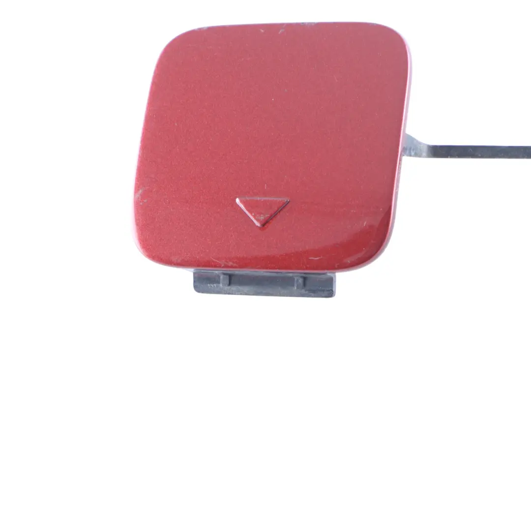 BMW F46 Rear Bumper Flap Towing Eye Hook Cover Flamenco Red C06 - SKU 7403798-FLR - Part number 7403798