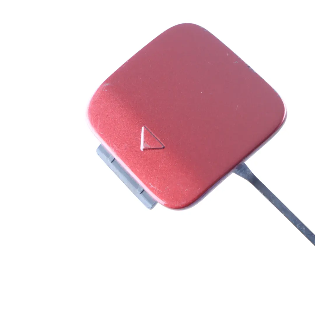 BMW F46 Rear Bumper Flap Towing Eye Hook Cover Flamenco Red C06 - SKU 7403798-FLR - Part number 7403798