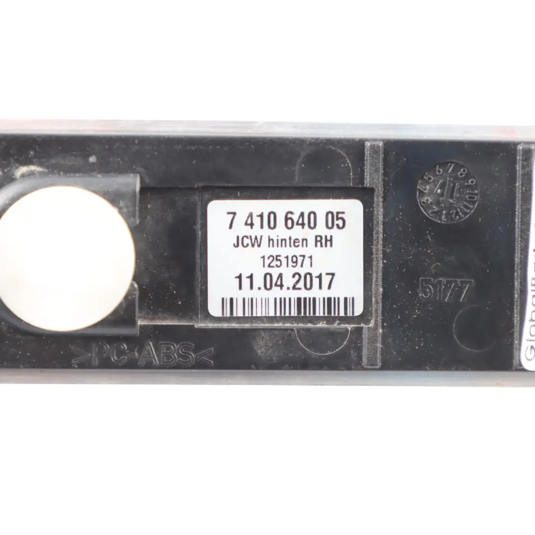 Mini Countryman F60 Right O/S Rear Split Door Trim Panel Cover JCW - SKU 7410640 - Part number 7410640