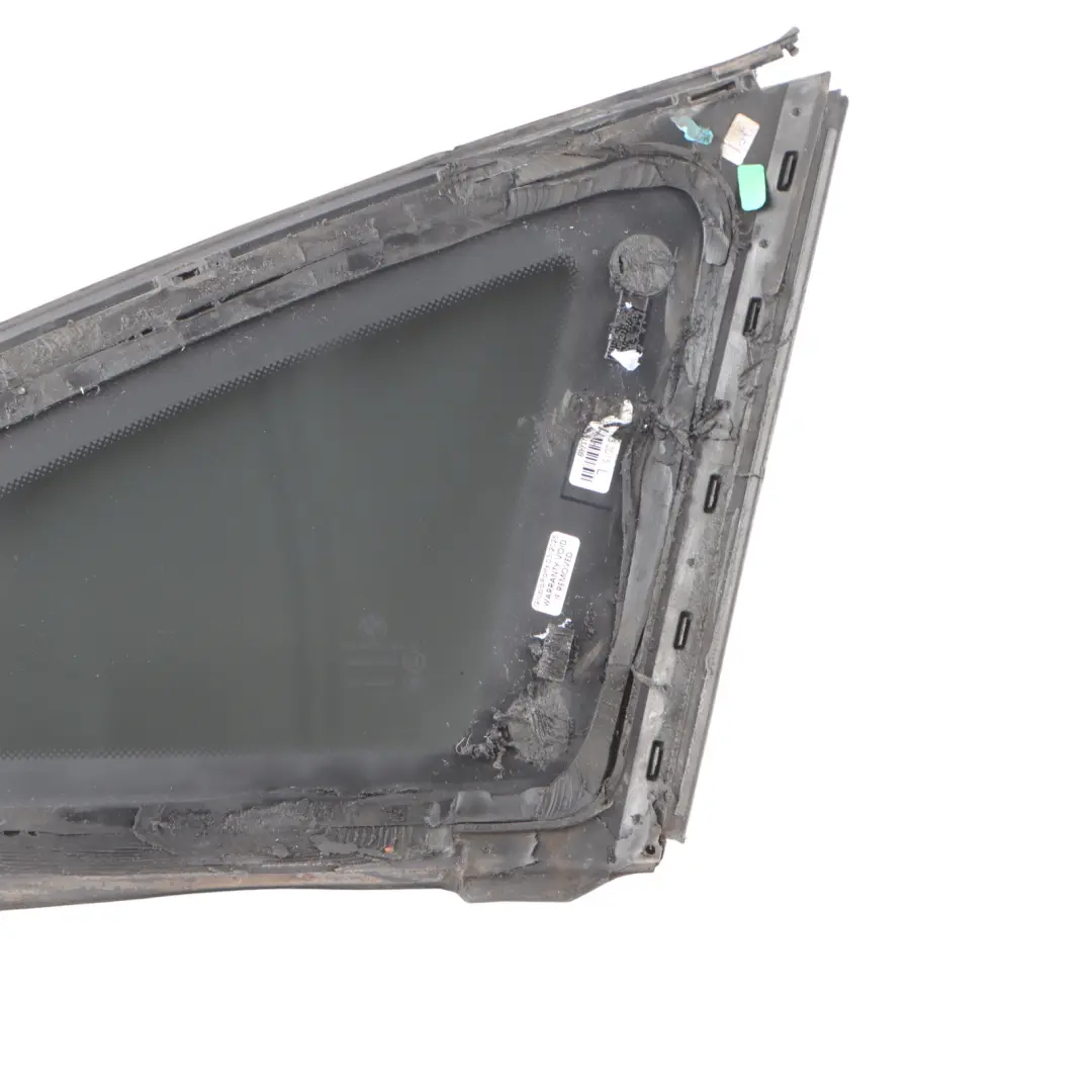 Fixed Window Glass Rear Left N/S Triangle Tinted to BMW F36 Gran Coupe with Part number 7412027 BMW F36 Gran Coupe Fixed Window Glass Rear Left N/S Triangle Tinted - SKU 7412027 - Part number 7412027