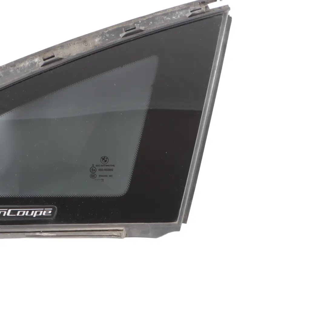 BMW F36 Gran Coupe Window Glass Fixed Rear Right O/S Tinted Triangle - SKU 7412028-1 - Part number 7412028