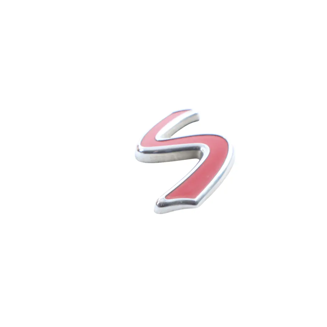 Boot Trunk Lid Cooper S Lettering Emblem to Mini F56 F55 F57 with Part number 7414340 Mini F56 F55 F57 Boot Trunk Lid Cooper S Lettering Emblem - SKU 7414340 - Part number 7414340