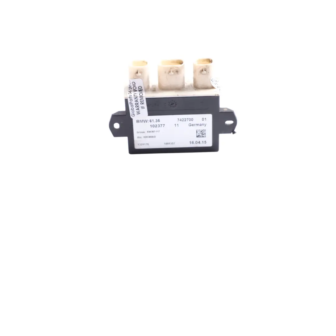 Opener Modul BMW F01 F07 F10 F30 Kofferraumöffnungssteuergerät ECU für Smart mit Teilenummer 7422700 Smart Opener Modul BMW F01 F07 F10 F30 Kofferraumöffnungssteuergerät ECU - SKU 7422700 - Teilenummer 7422700
