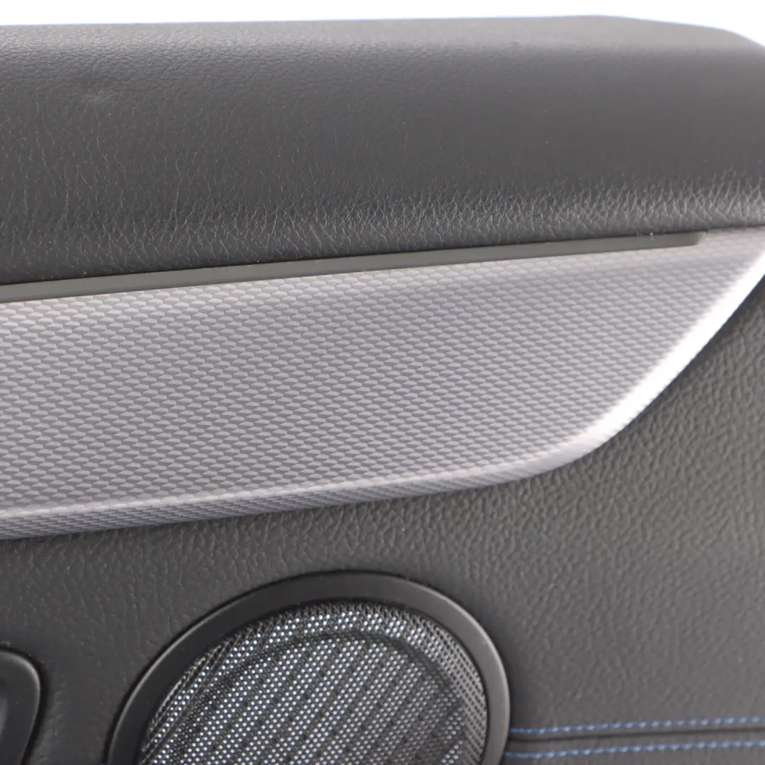  Door Card BMW F45 F46 Rear Left N/S Door Lining Panel Leather Dakota Black Blue - SKU 7428471 - Part number 7428471