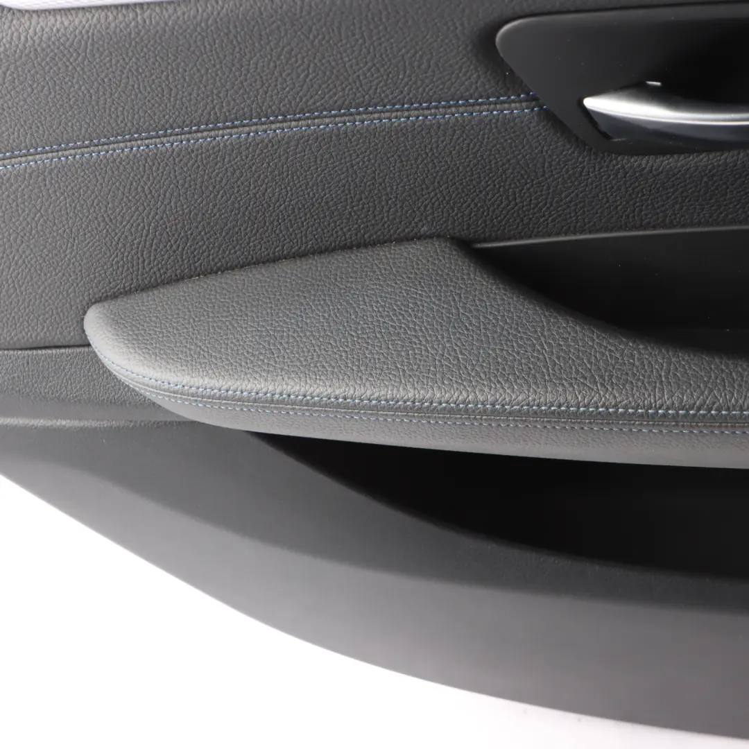 Door Card BMW F45 F46 Rear Left N/S Door Lining Panel Leather Dakota Black Blue to with Part number 7428471 Door Card BMW F45 F46 Rear Left N/S Door Lining Panel Leather Dakota Black Blue - SKU 7428471 - Part number 7428471