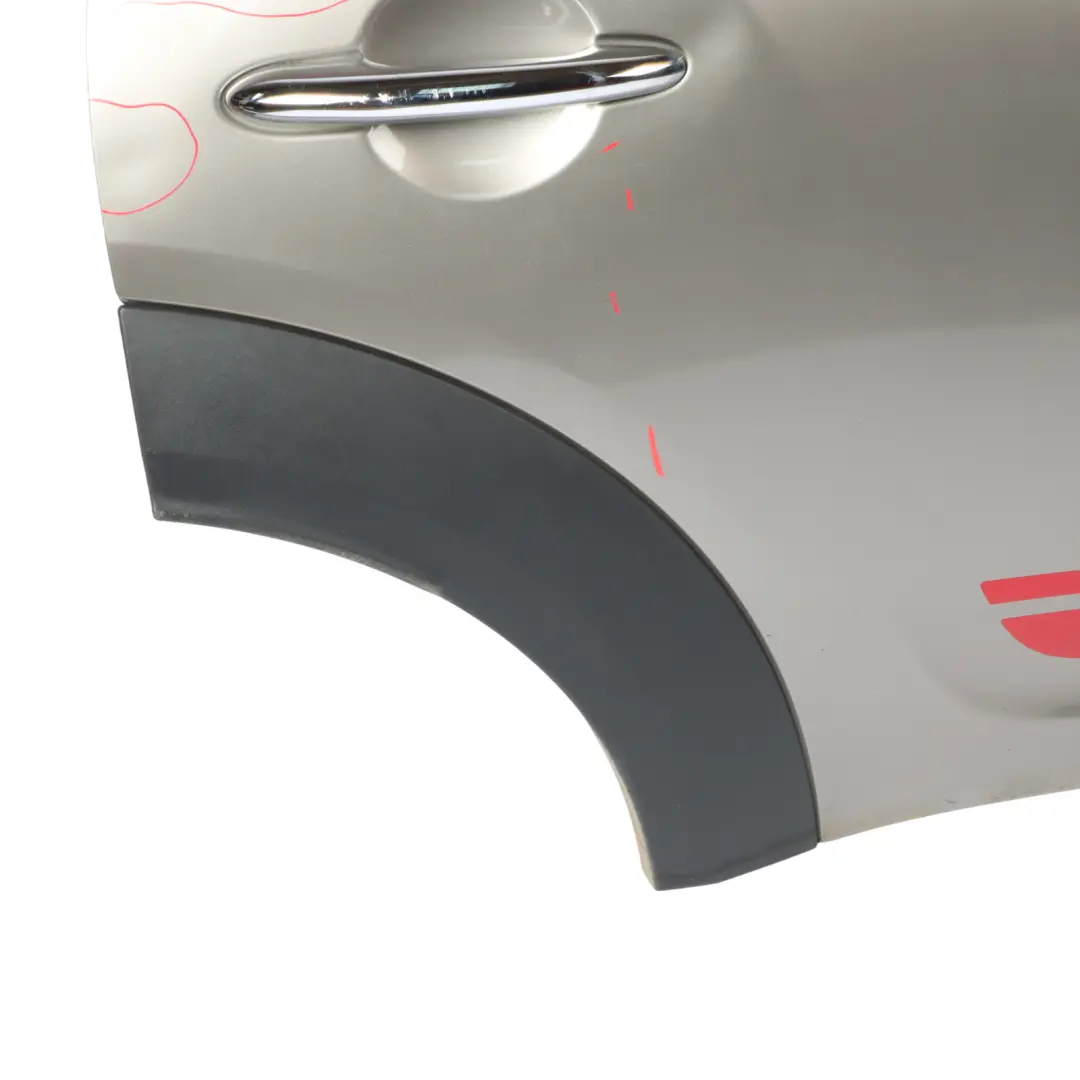 Door Right O/S Melting Silver Metallic - C2K to Mini F60 Countryman Rear with Part number 7438598 Mini F60 Countryman Rear Door Right O/S Melting Silver Metallic - C2K - SKU 7438598-MELT - Part number 7438598