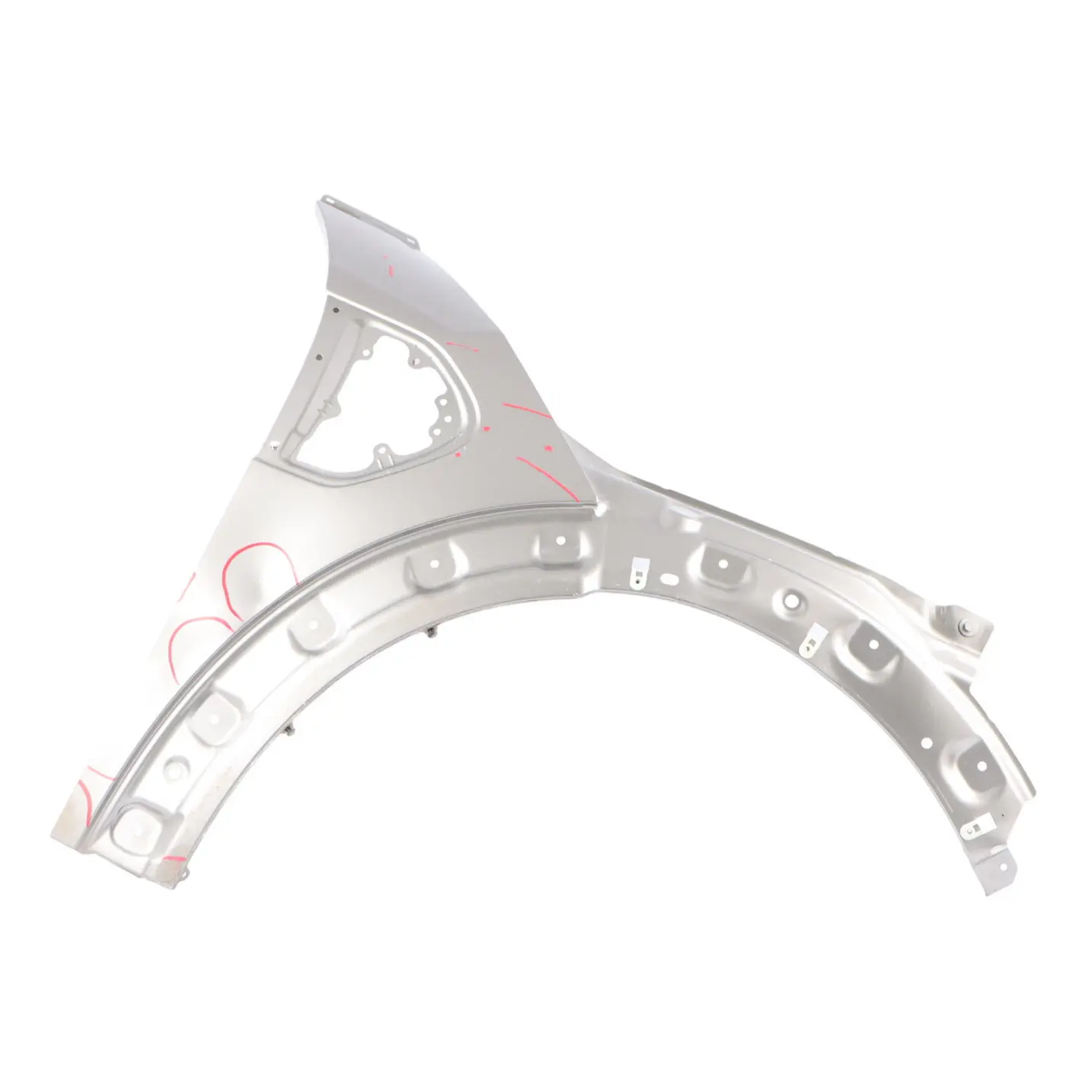 Mini F60 Wing Panel Front Right O/S Side Fender Melting Silver Metallic - C2K