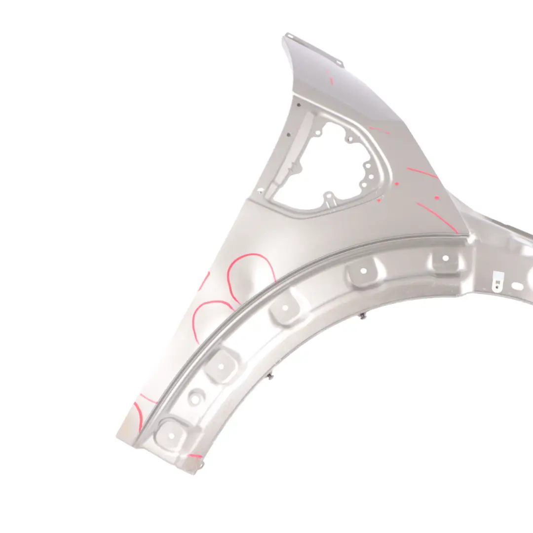 Wing Panel Front Right O/S Side Fender Melting Silver Metallic - C2K to Mini F60 with Part number 7449378 Mini F60 Wing Panel Front Right O/S Side Fender Melting Silver Metallic - C2K - SKU 7449378-MELT - Part number 7449378