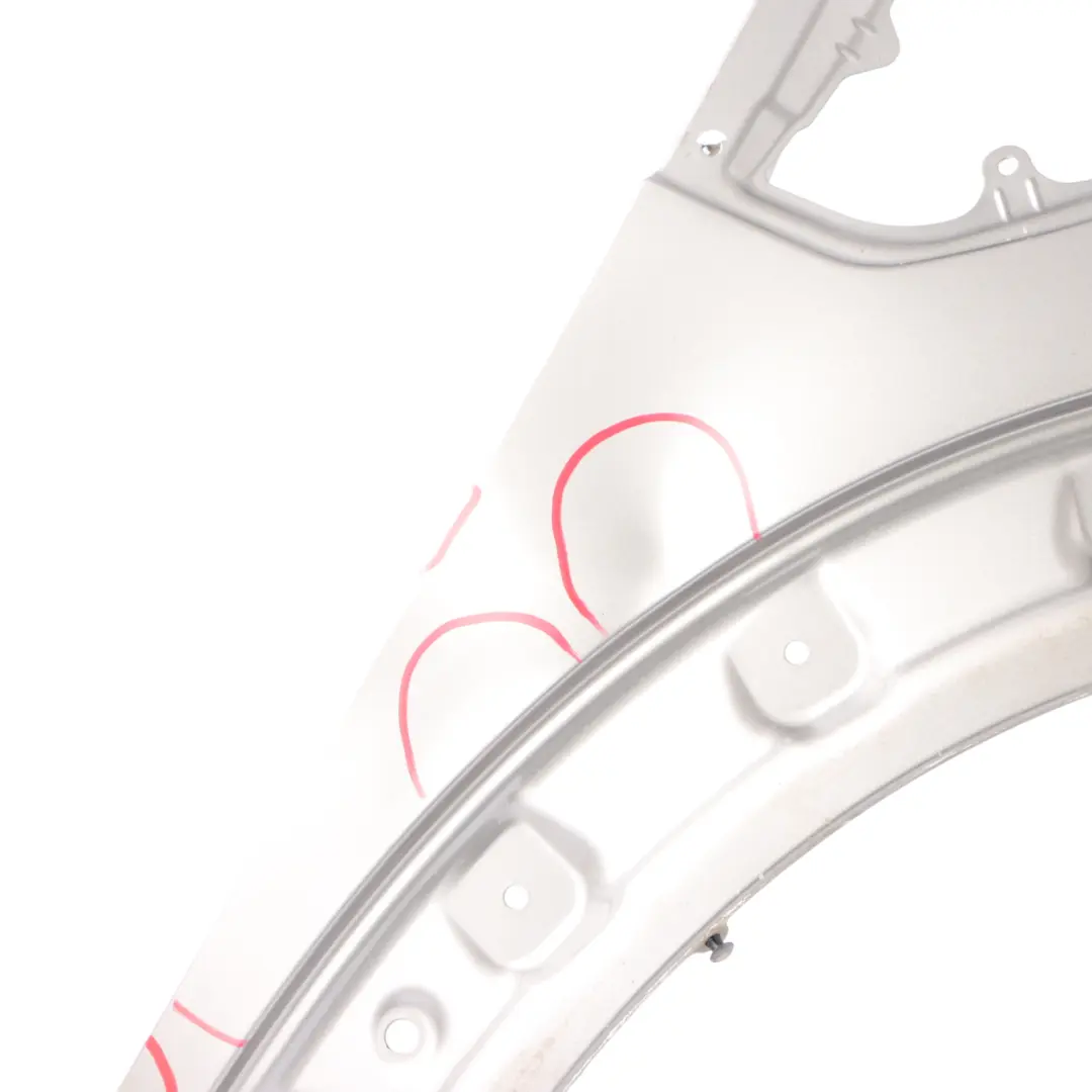 Wing Panel Front Right O/S Side Fender Melting Silver Metallic - C2K to Mini F60 with Part number 7449378 Mini F60 Wing Panel Front Right O/S Side Fender Melting Silver Metallic - C2K - SKU 7449378-MELT - Part number 7449378