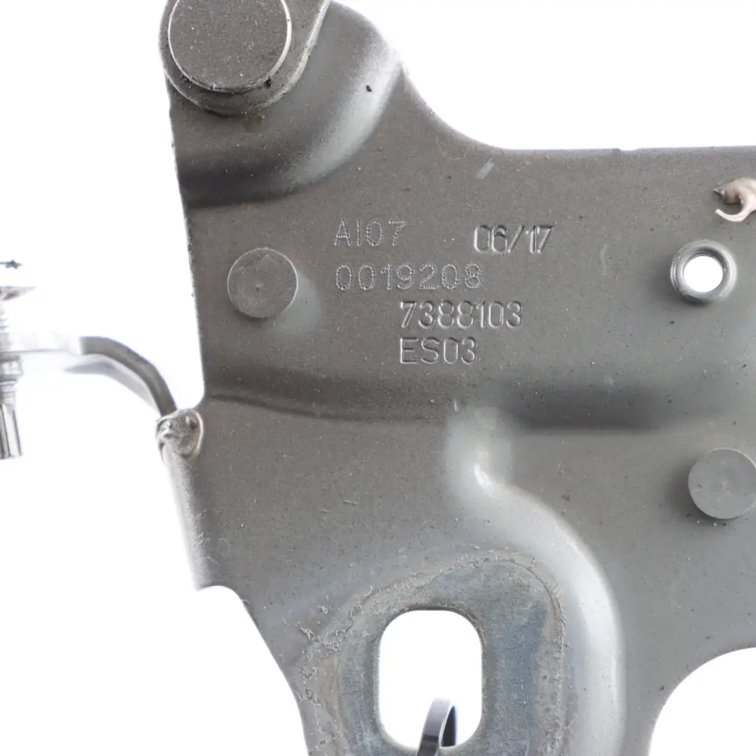 Mini F60 Front Hood Bonnet Hinge Left N/S Melting Silver C2K 7388103 - SKU 7449379-MELT - Part number 7449379