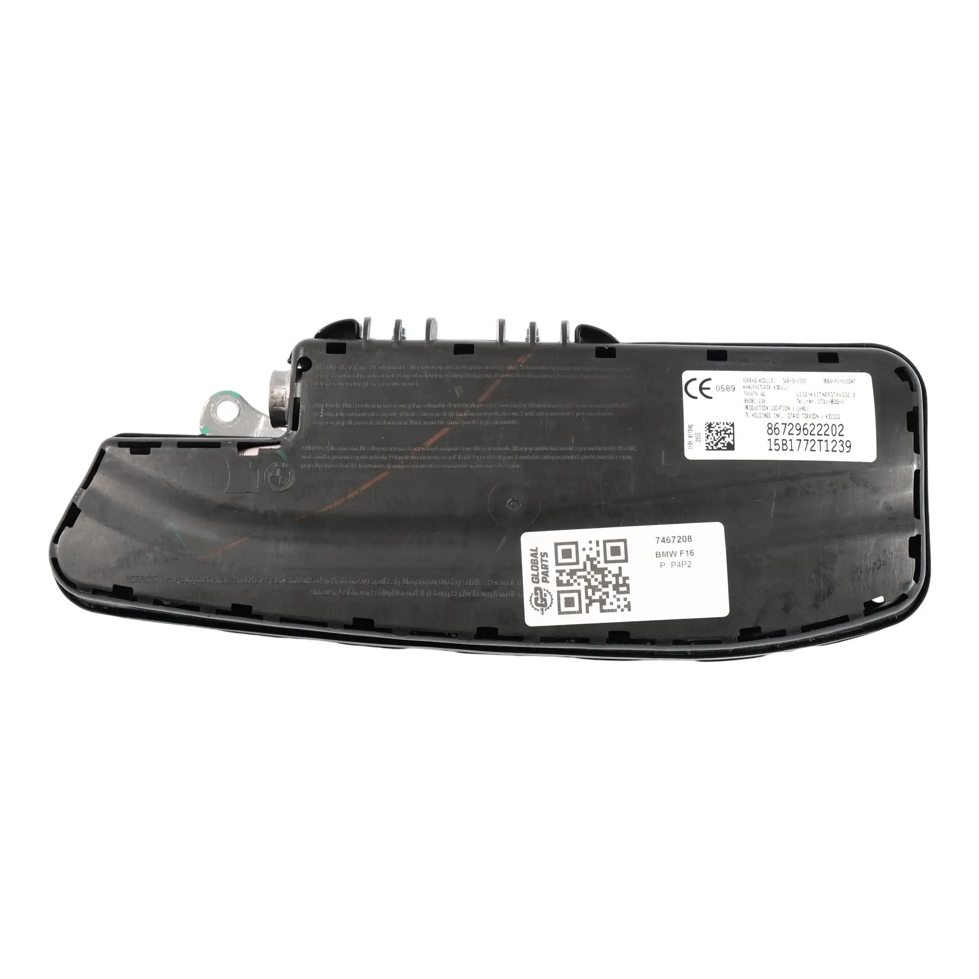 BMW X5 F15 X6 F16 Module D'Air Latéral De Siège Avant Droit 7467208