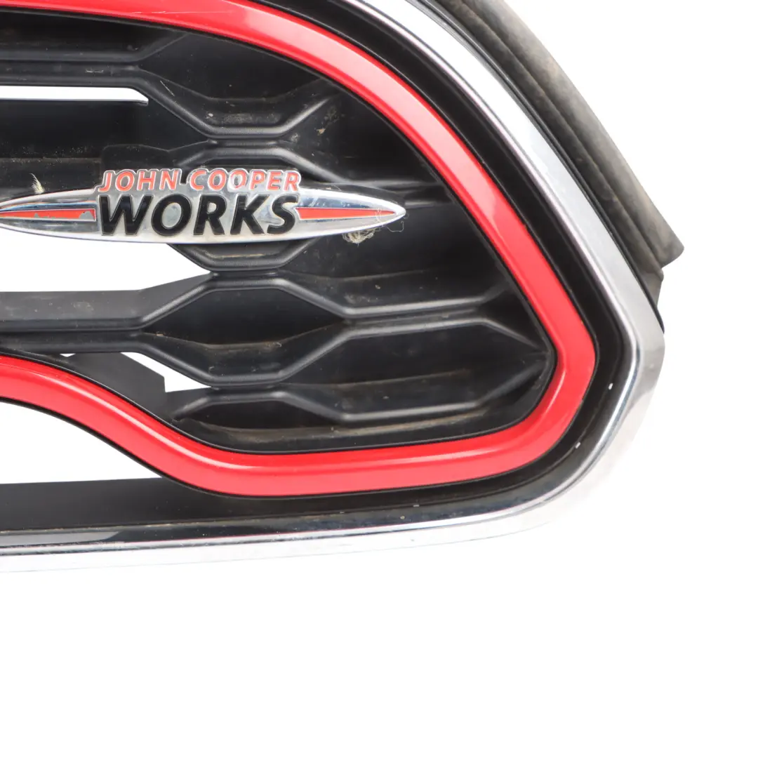 Front Bumper Grille Grill Grid Trim Panel Red to Mini Countryman F60 JCW with Part number 7470512 Mini Countryman F60 JCW Front Bumper Grille Grill Grid Trim Panel Red - SKU 7470512 - Part number 7470512