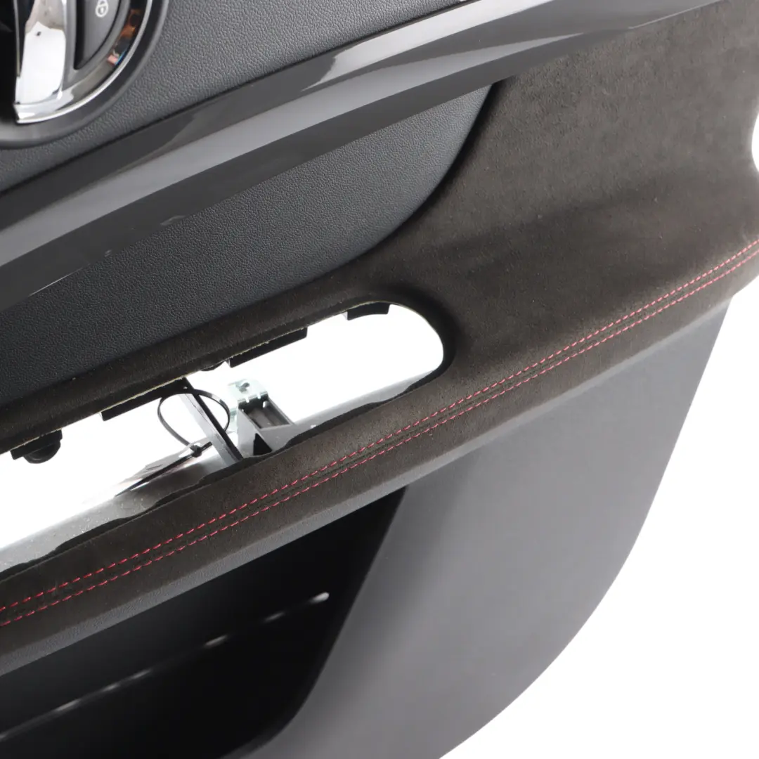 Mini F60 Front Door Card Trim Panel Cover Right O/S Black Chilli Red - SKU 7476532 - Part number 7476532