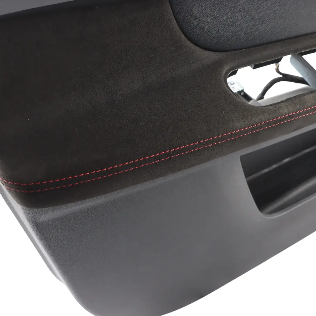 Mini F60 Front Door Card Trim Panel Cover Left N/S Black Chilli Red - SKU 7476531 - Part number 7476531