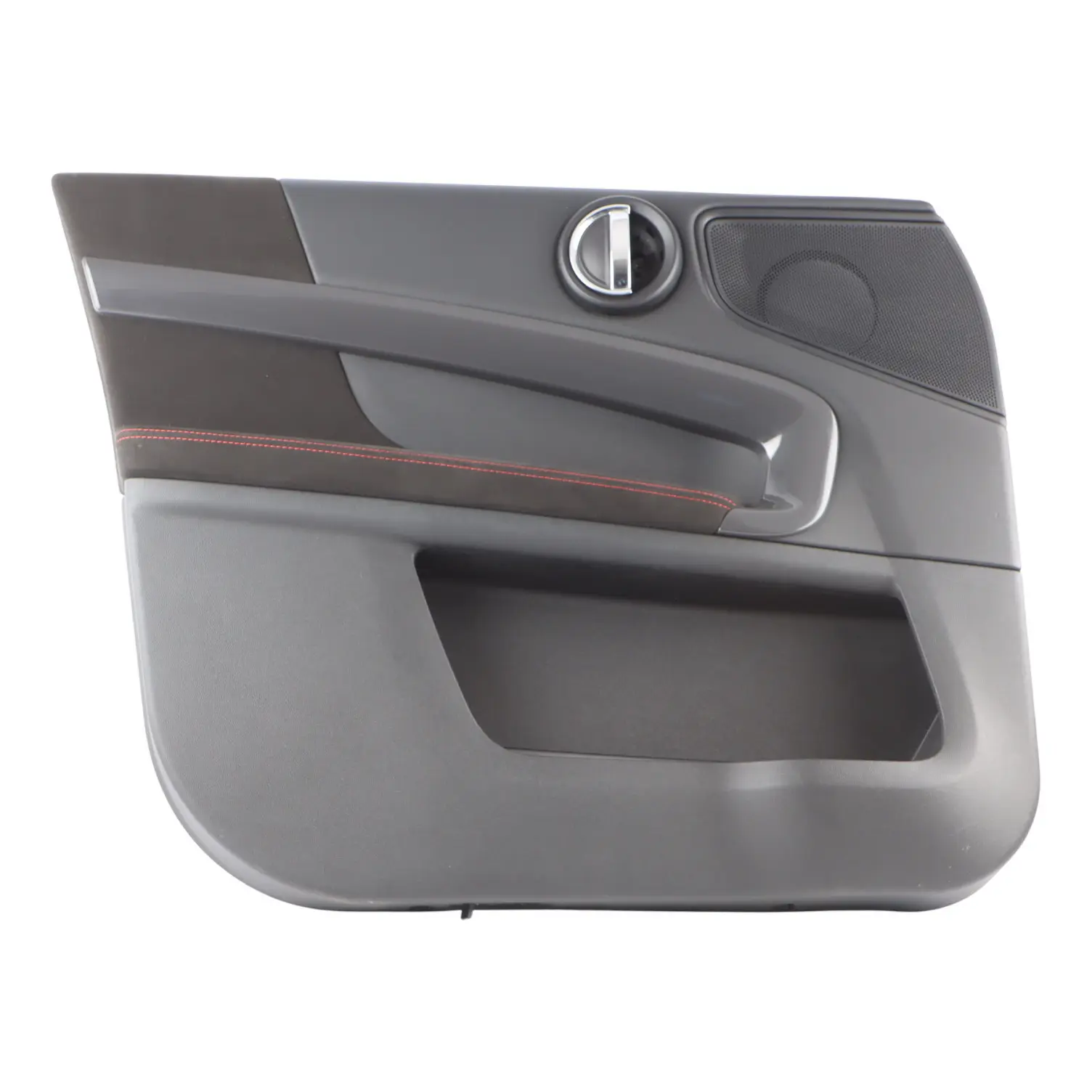 Mini F60 Front Door Card Trim Panel Cover Left N/S Black Chilli Red 7476531