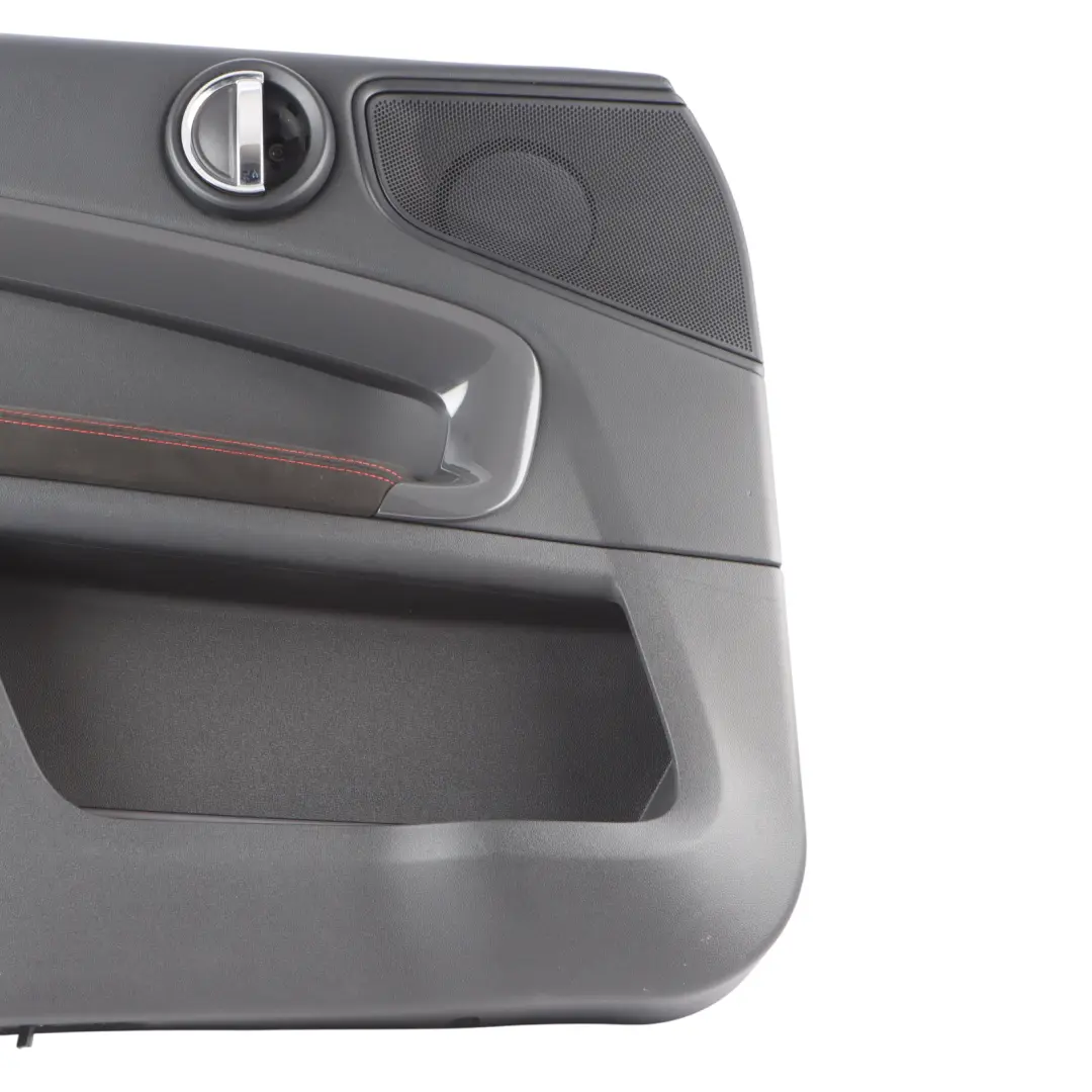 Mini F60 Front Door Card Trim Panel Cover Left N/S Black Chilli Red - SKU 7476531 - Part number 7476531