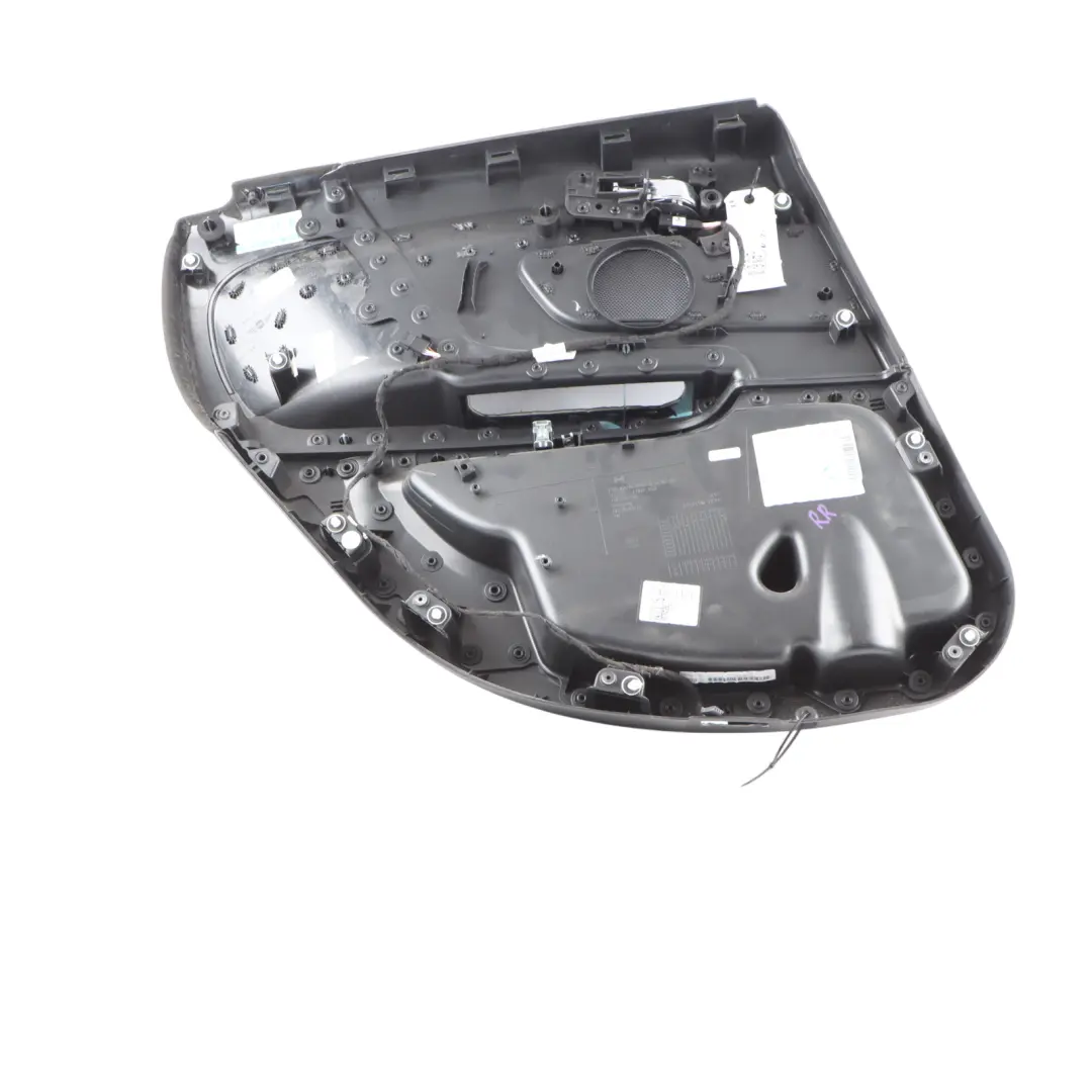 Scheda Porta Posteriore Destra Rosso Chili Nero per Mini Countryman F60 con numero di parte 7476658 Mini Countryman F60 Scheda Porta Posteriore Destra Rosso Chili Nero - SKU 7476658 - Numero di parte 7476658