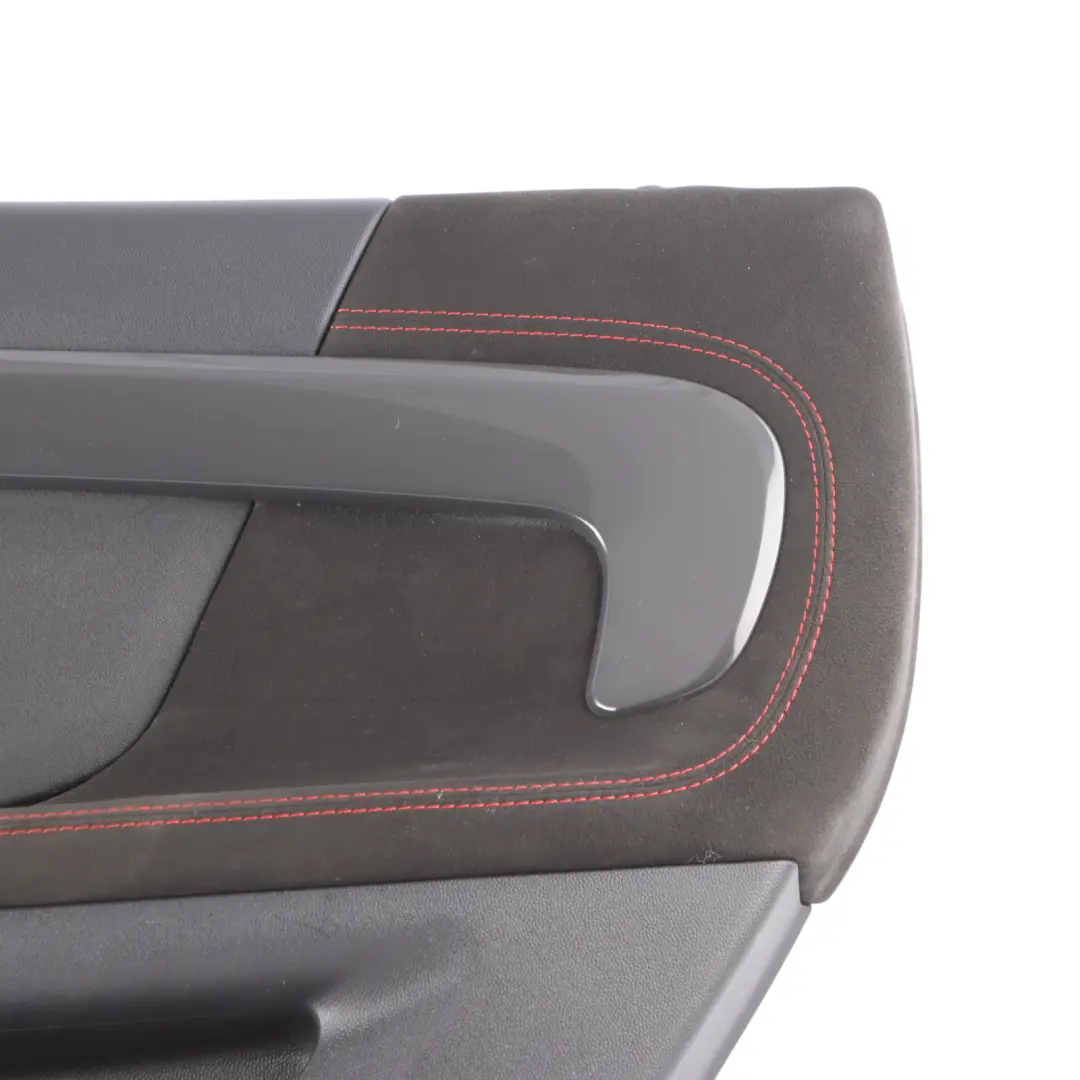 Door Card Rear Right O/S Trim Panel Cover Red Chili Black to Mini Countryman F60 with Part number 7476658 Mini Countryman F60 Door Card Rear Right O/S Trim Panel Cover Red Chili Black - SKU 7476658 - Part number 7476658