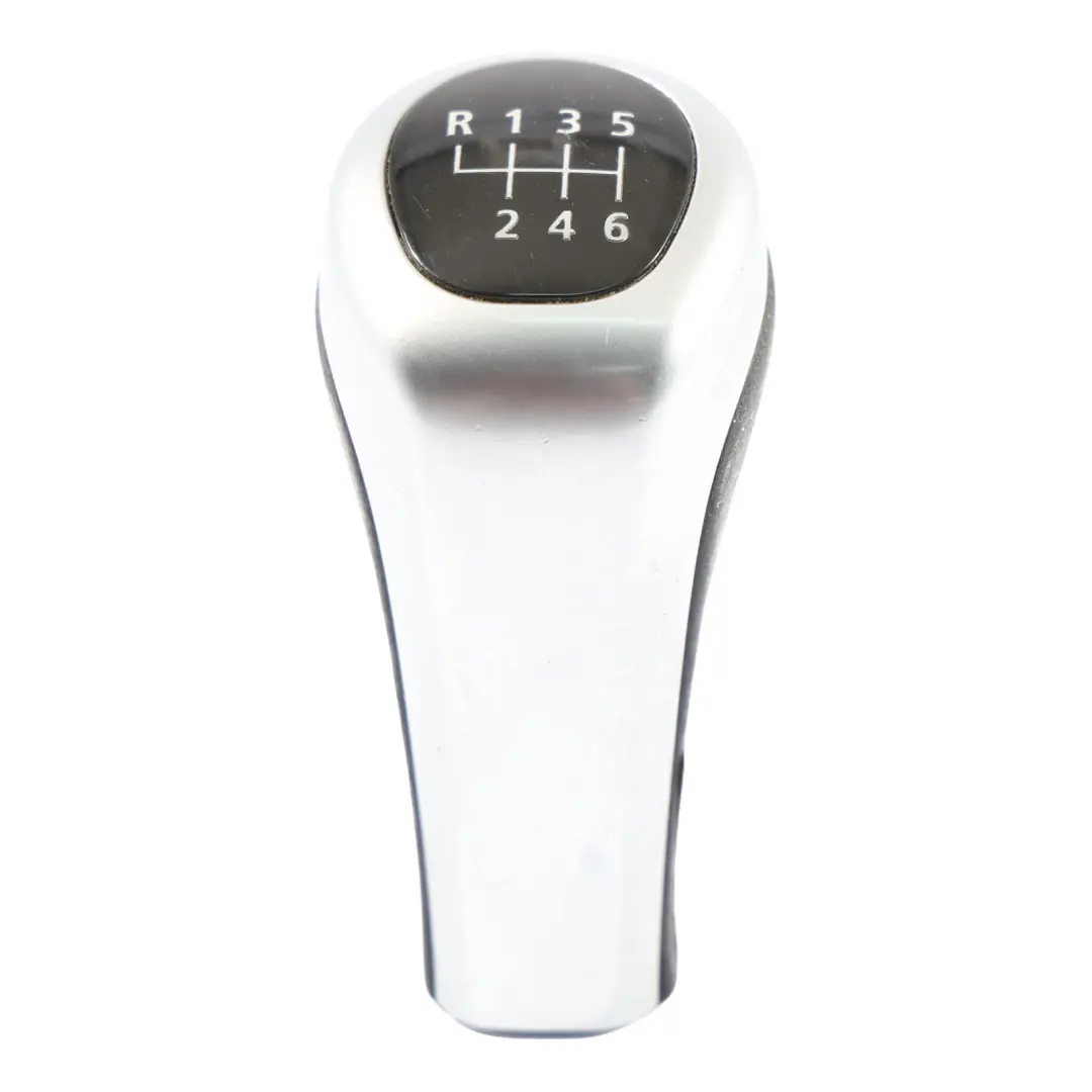 Selector BMW E46 E60 E61 E63 Gearshift Lever Knob Manual 6 Speed to Gear with Part number 7523817 Gear Selector BMW E46 E60 E61 E63 Gearshift Lever Knob Manual 6 Speed - SKU 7523817 - Part number 7523817