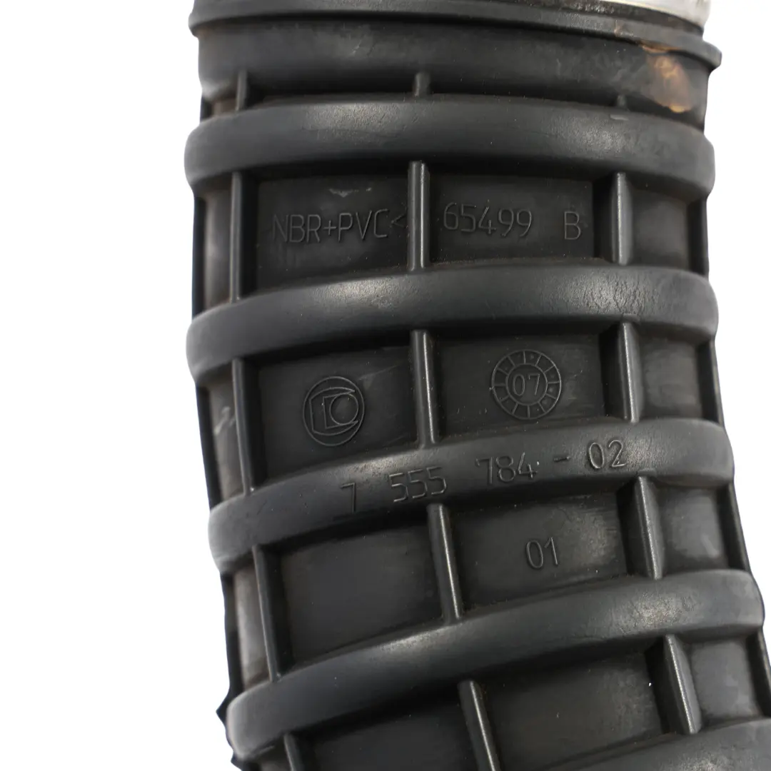 Intake Pipe Hose Line Rubber Boot to Mini Cooper S R55 R56 R57 N14 Air with Part number 7555784 Mini Cooper S R55 R56 R57 N14 Air Intake Pipe Hose Line Rubber Boot - SKU 7555784 - Part number 7555784