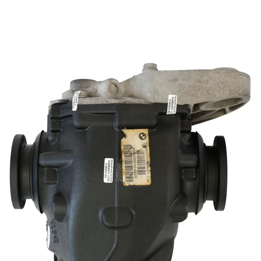 N52 Rear Differential Diff 3,38 Ratio 7556676 to BMW E60 E61 525i with Part number 7560599 BMW E60 E61 525i N52 Rear Differential Diff 3,38 Ratio 7556676 - SKU 7560599 - Part number 7560599