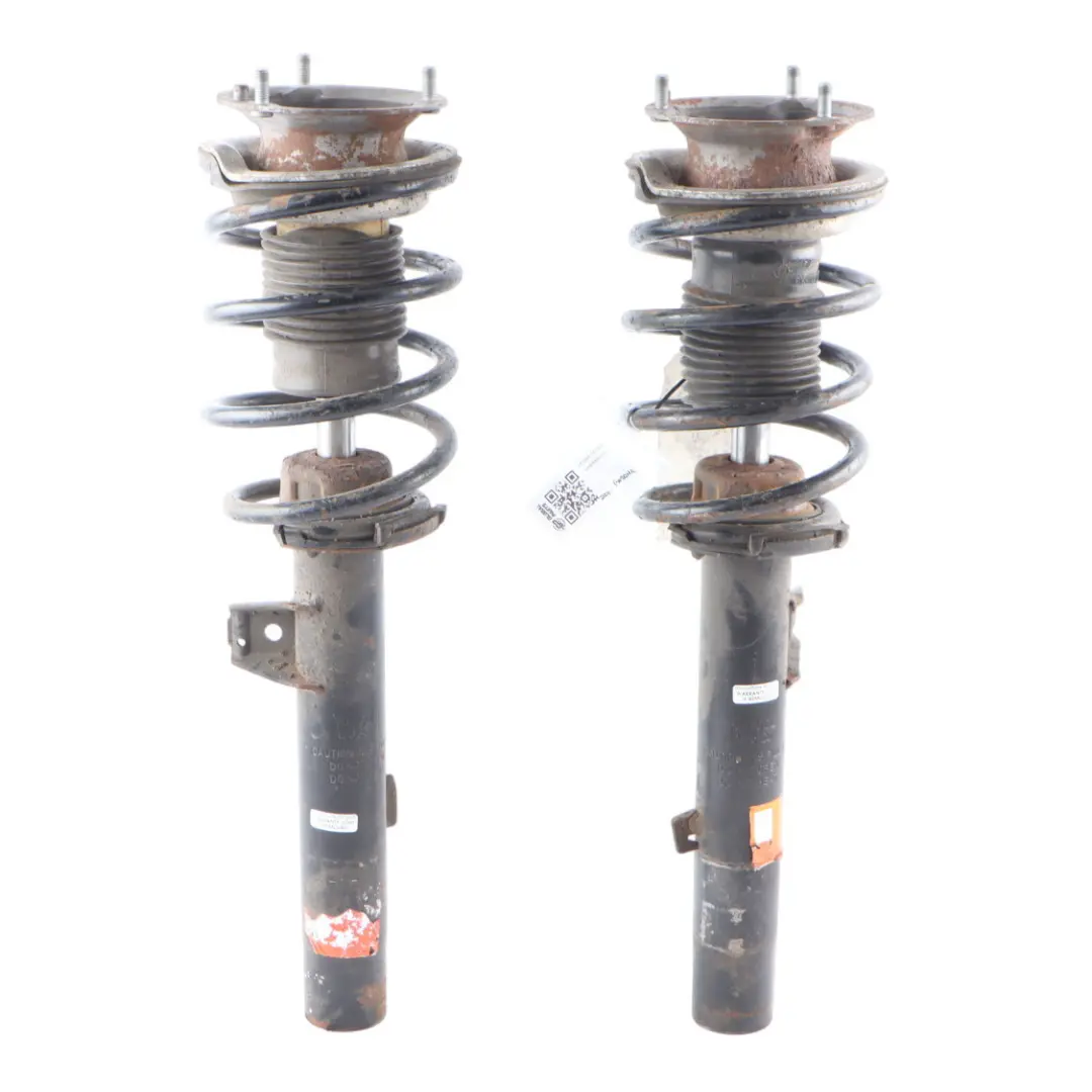 Strut BMW E90 E91 Front Left Right N/O/S Suspension Shock Absorber Set to Spring with Part number 757301-757302 Spring Strut BMW E90 E91 Front Left Right N/O/S Suspension Shock Absorber Set - SKU 757301-757302 - Part number 757301-757302