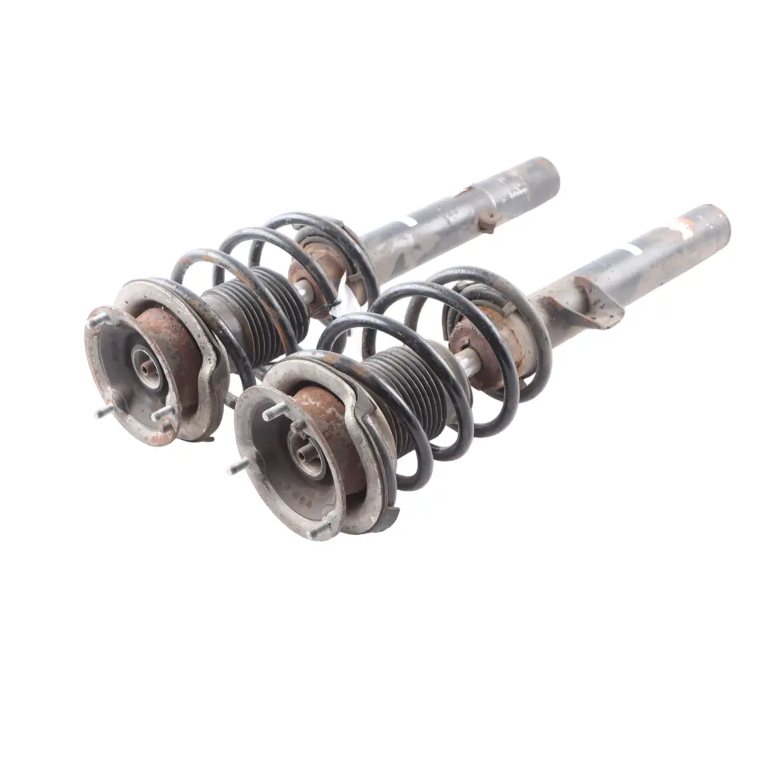 Strut BMW E90 E91 Front Left Right N/O/S Suspension Shock Absorber Set to Spring with Part number 757301-757302 Spring Strut BMW E90 E91 Front Left Right N/O/S Suspension Shock Absorber Set - SKU 757301-757302 - Part number 757301-757302