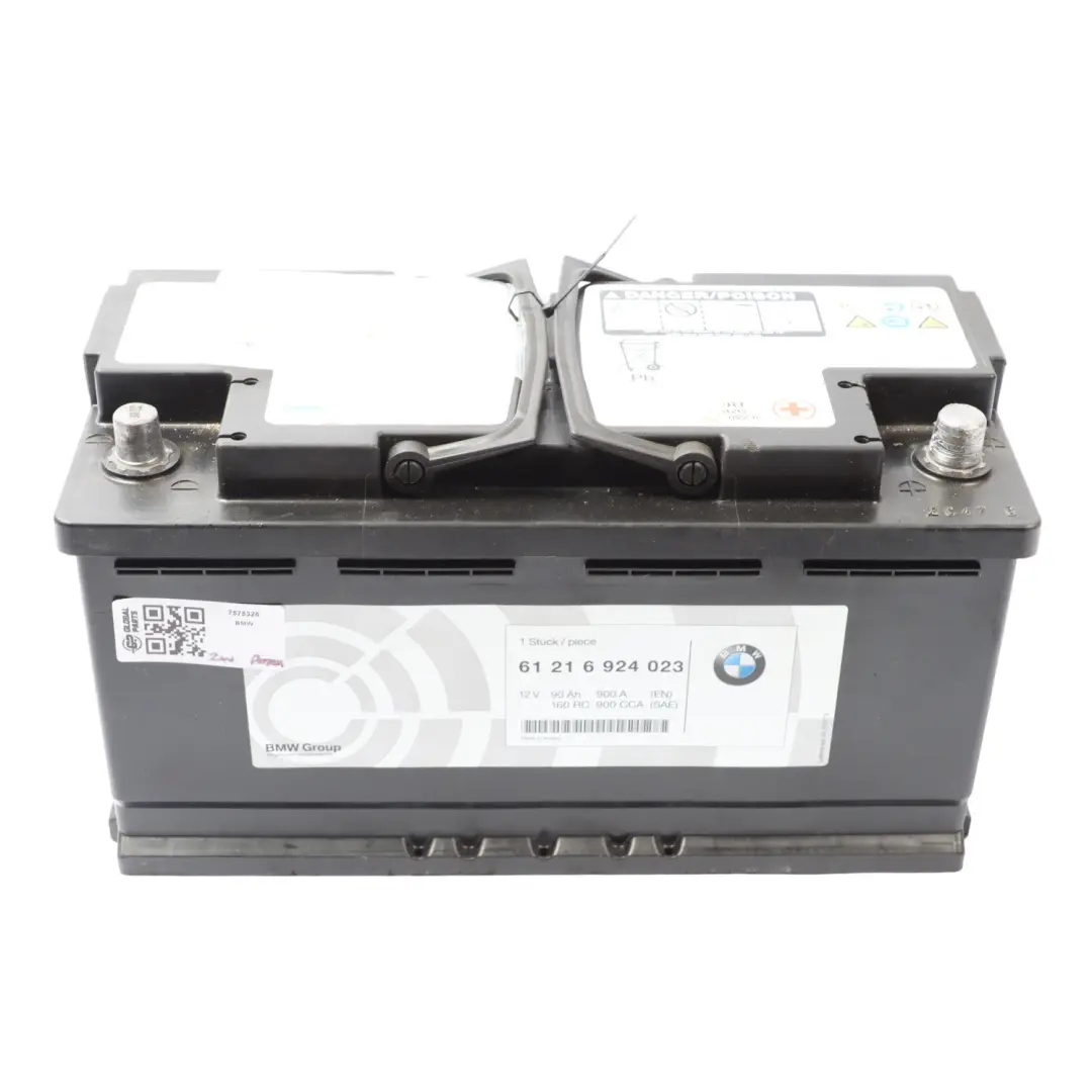 AGM 12V Accumulator Battery 90Ah 900A to BMW with Part number 7575328 BMW AGM 12V Accumulator Battery 90Ah 900A - SKU 7575328 - Part number 7575328