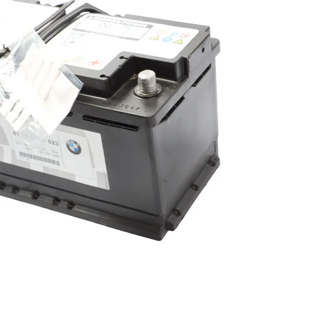 AGM 12V Accumulator Battery 90Ah 900A to BMW with Part number 7575328 BMW AGM 12V Accumulator Battery 90Ah 900A - SKU 7575328 - Part number 7575328