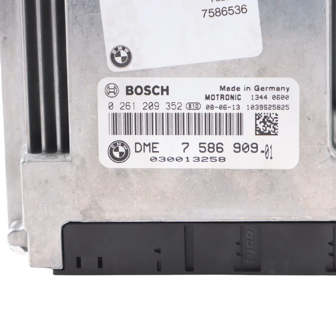 BMW X5 E70 4.8i 355HP N62N Engine Module ECU DME Kit Key CAS3 Automatic - SKU 7586909 - Part number 7586909