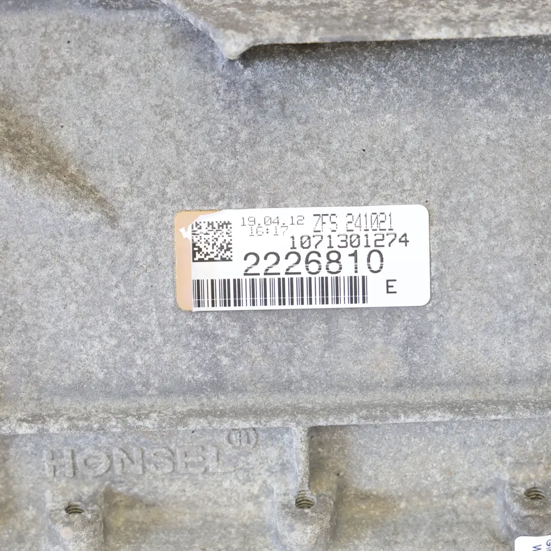 N47N Cambio Automatico GA6HP19Z GARANZIA per BMW E90 E91 LCI 318d con numero di parte 7601243 BMW E90 E91 LCI 318d N47N Cambio Automatico GA6HP19Z GARANZIA - SKU 7601243 - Numero di parte 7601243