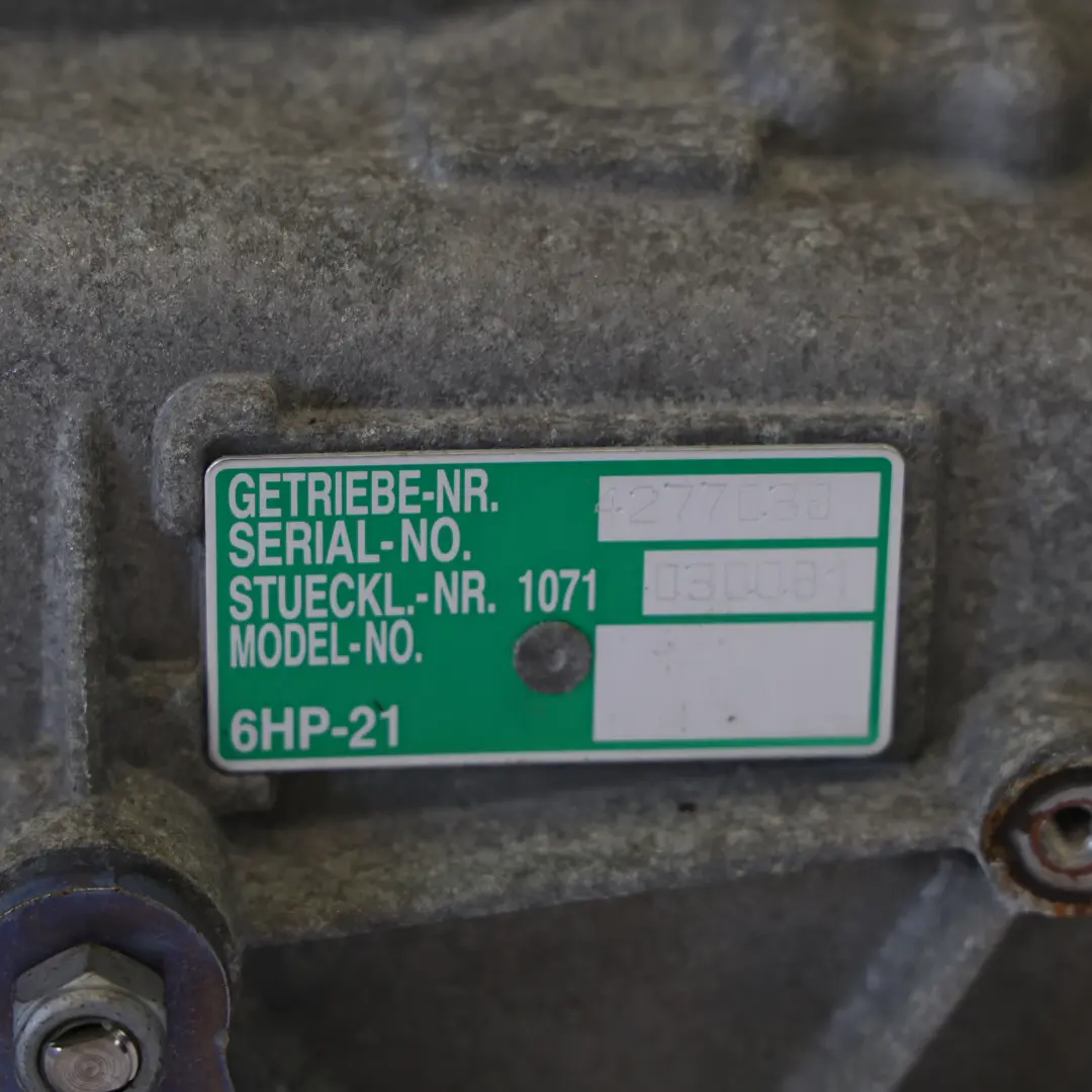 N47N Automatyczna Skrzynia Biegów GA6HP19Z do BMW E90 E91 LCI 318d o numerze 7601243 BMW E90 E91 LCI 318d N47N Automatyczna Skrzynia Biegów GA6HP19Z - SKU 7601243 - Numer Części 7601243