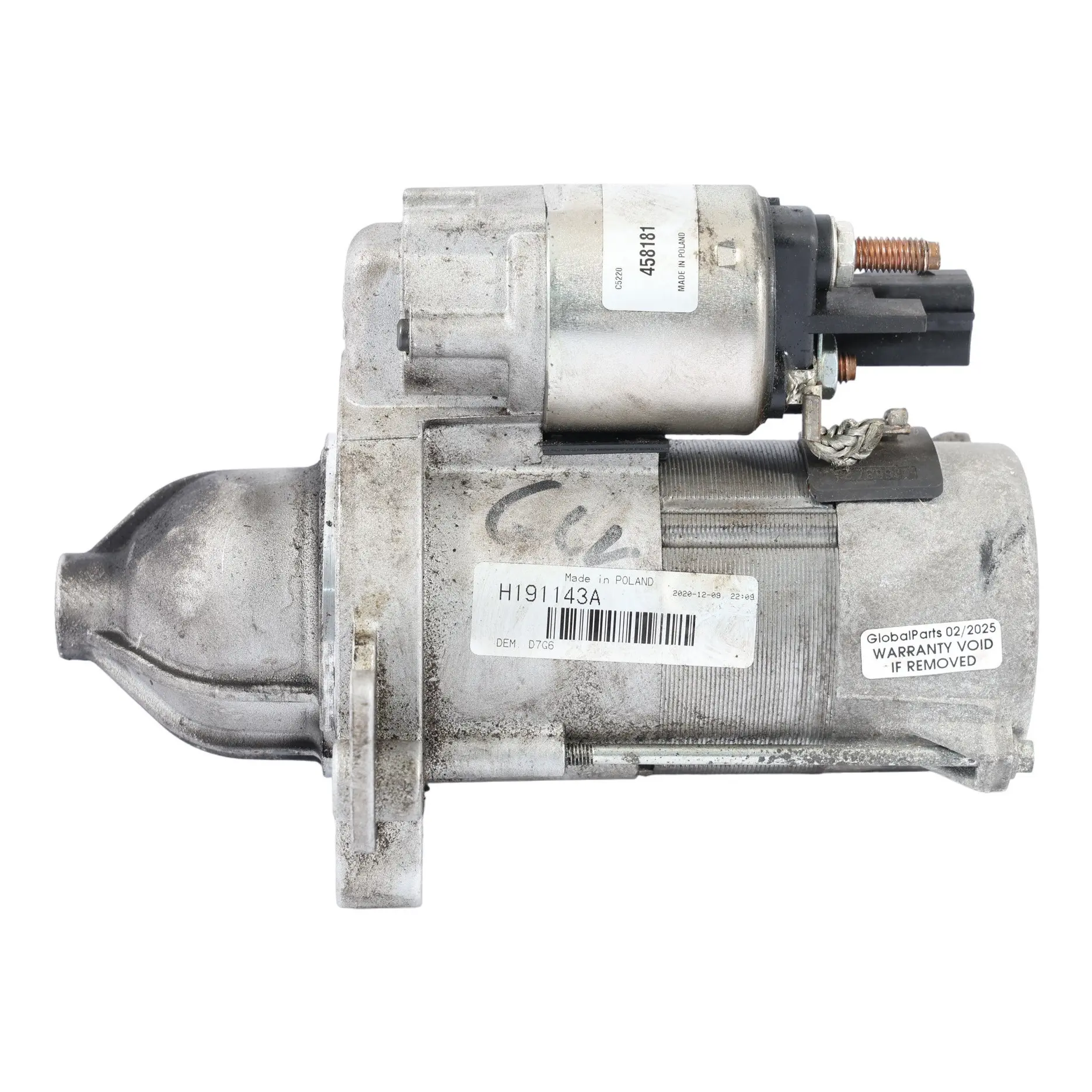 Volkswagen Touareg 7L Engine Starter Motor 077911023