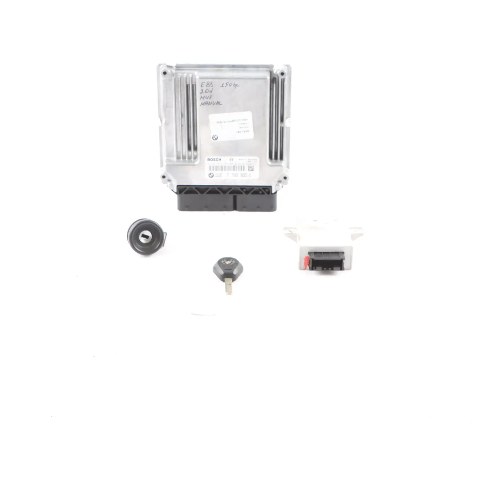 BMW E60 E61 X3 E83 E87 E90 120d 320d 520d 150HP M47N2 Engine ECU Kit DDE 7799855