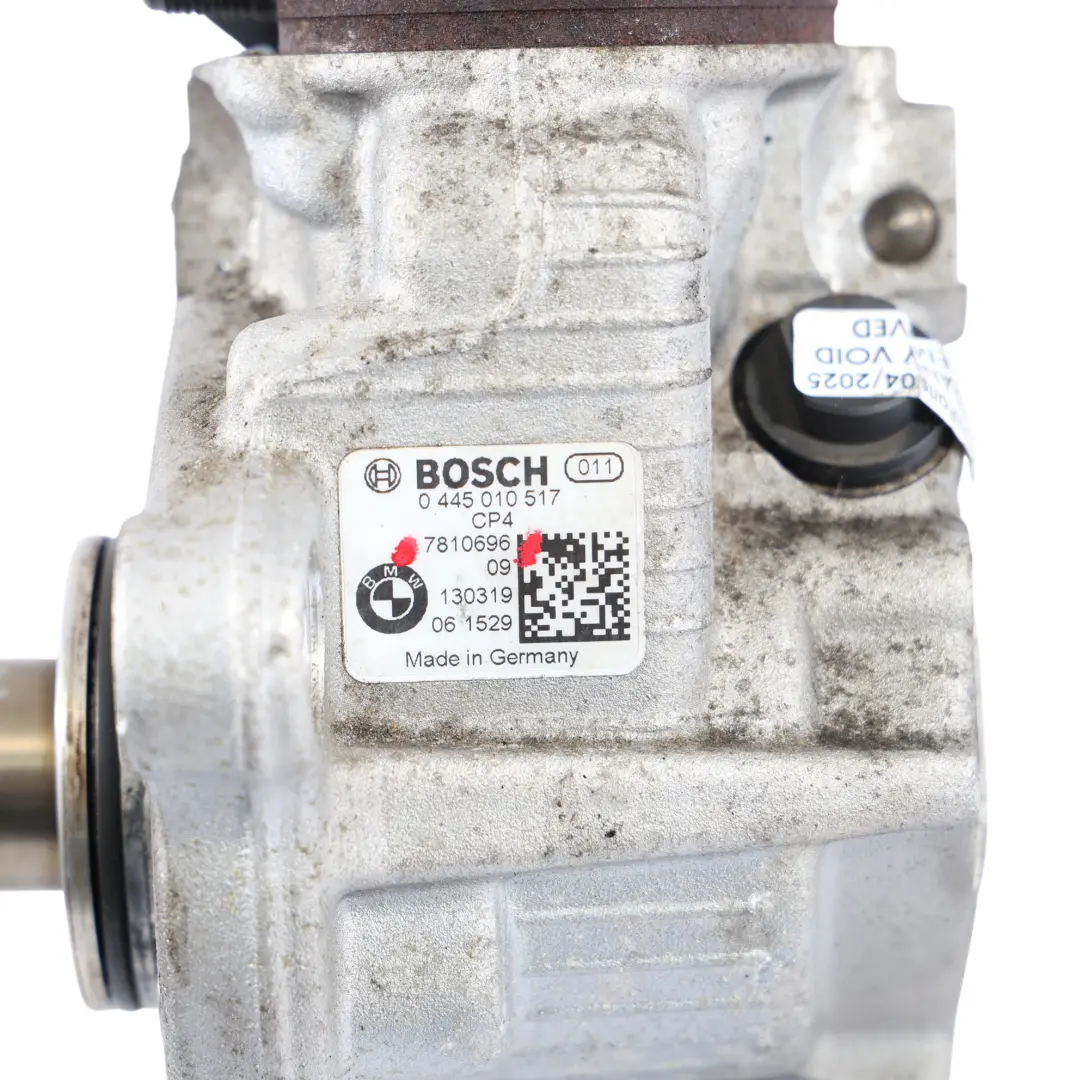 BMW X1 E84 20Dx N47N 184HP Ensemble Pompe Carburant Système D'Injection - SKU 7810702-8 - Numéro de pièce 7810702