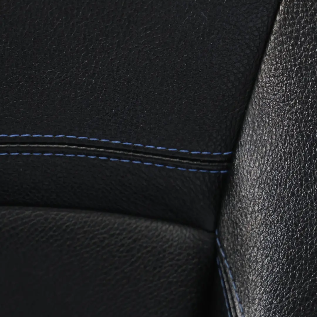  Asiento Delantero BMW E90 E91 LCI Derecho Sport Cuero Negro Costura Azul Dakota - SKU 7843514-1 - Número de pieza 7843514