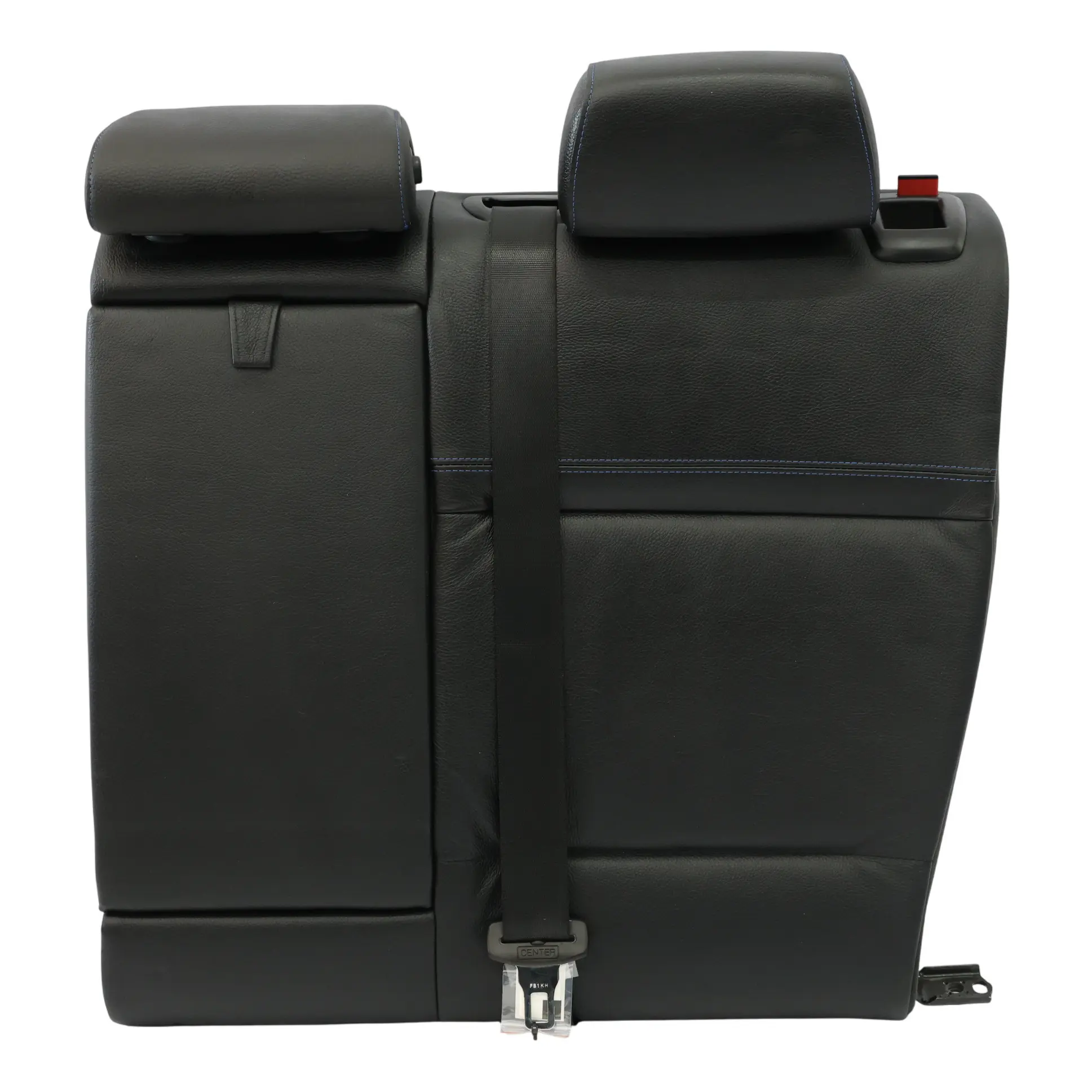 BMW E91 LCI Asiento Trasero Respaldo Cubierta Izquierda Cuero Dakota Negro