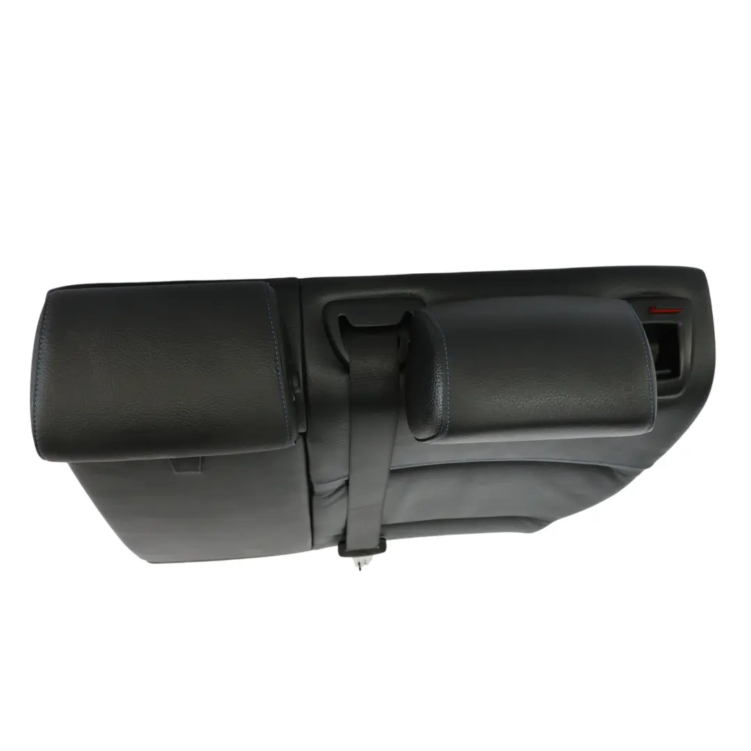BMW E91 LCI Rear Seat Backrest Back Cover Left N/S Leather Dakota Black - SKU 7843763 - Part number 7843763