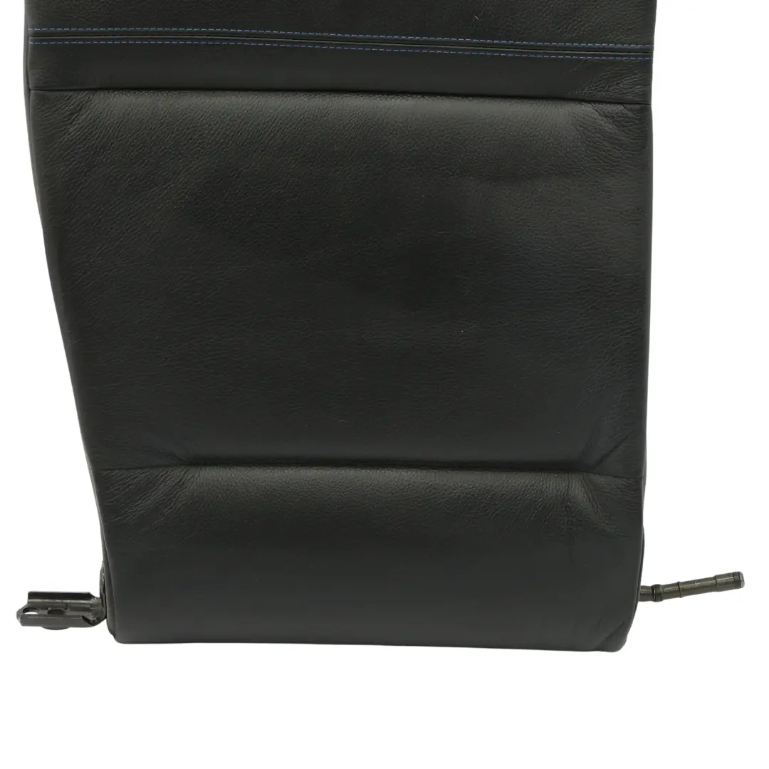 Backrest Back Cover Right O/S Leather Dakota Black to BMW E91 LCI Rear Seat with Part number 7843764 BMW E91 LCI Rear Seat Backrest Back Cover Right O/S Leather Dakota Black - SKU 7843764 - Part number 7843764