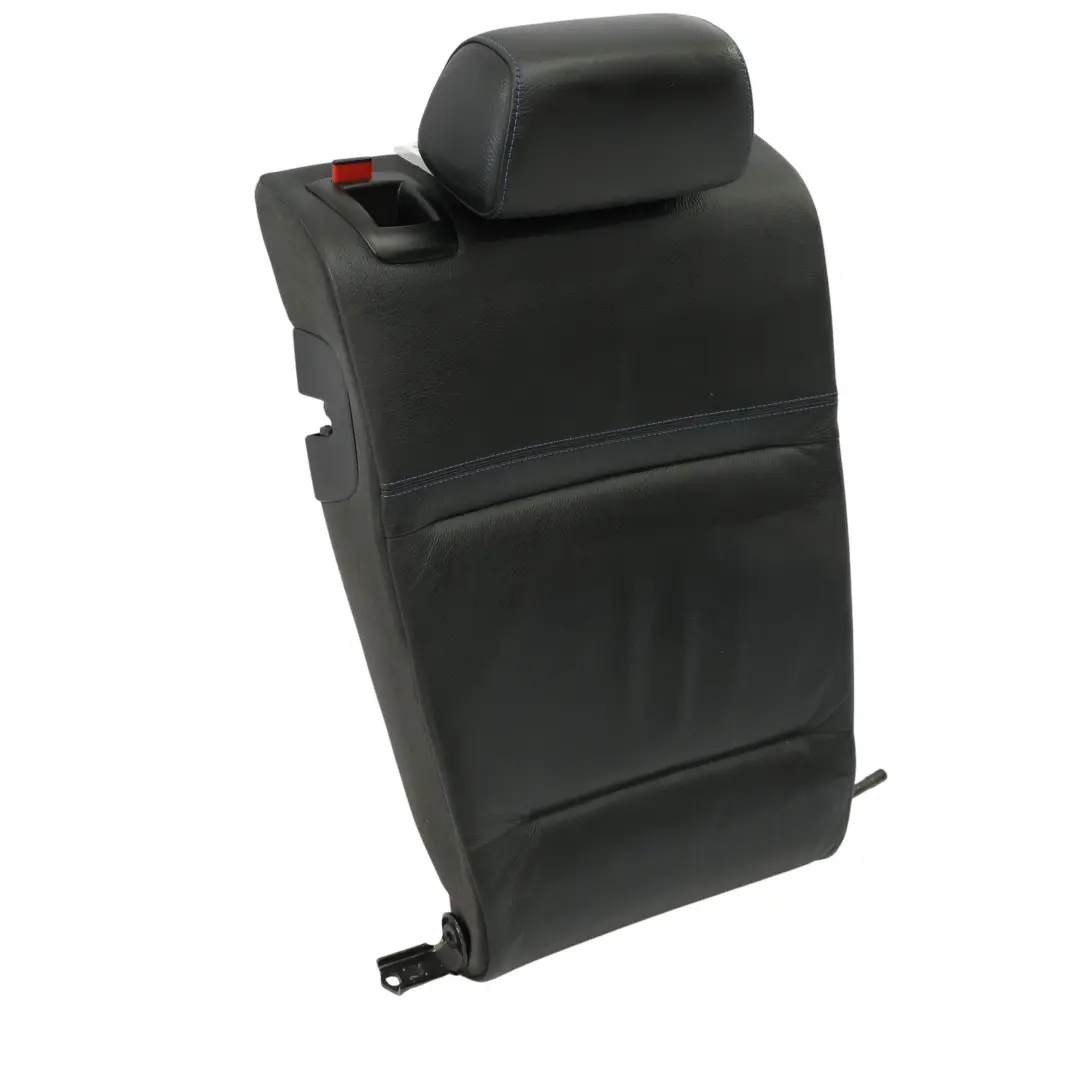 Backrest Back Cover Right O/S Leather Dakota Black to BMW E91 LCI Rear Seat with Part number 7843764 BMW E91 LCI Rear Seat Backrest Back Cover Right O/S Leather Dakota Black - SKU 7843764 - Part number 7843764