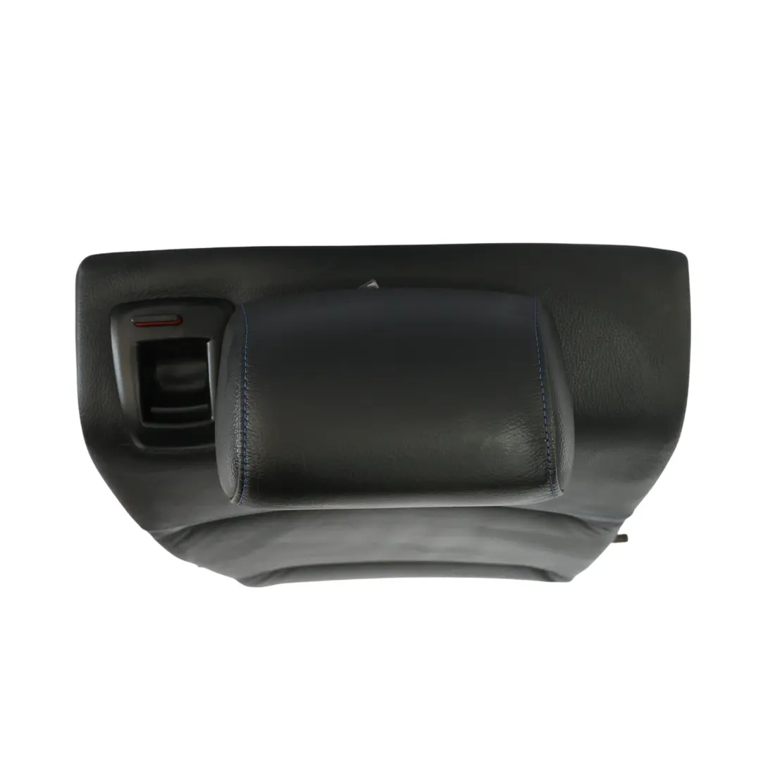 BMW E90 LCI Schienale Posteriore Rivestimento In Pelle Dakota Nero Cuciture Blu - SKU 7843764 - Numero di parte 7843764