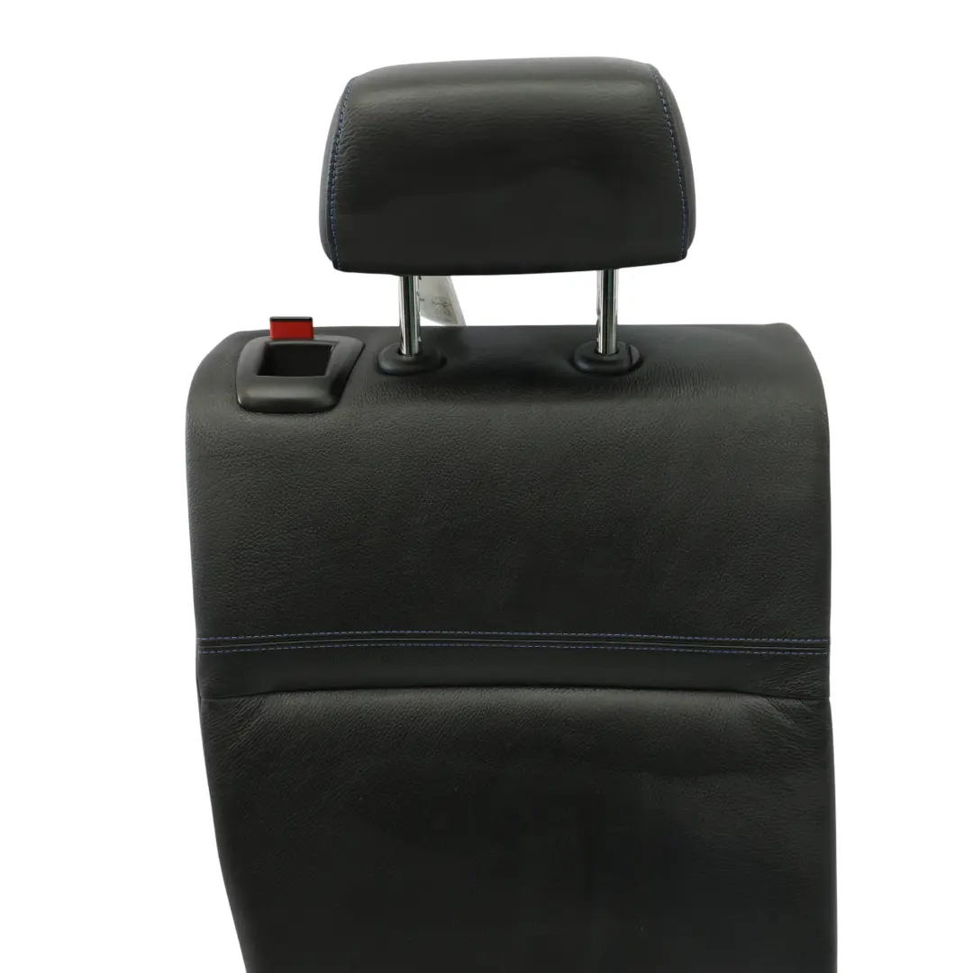  Funda Cuero Respaldo Asiento Trasero BMW E91 LCI Costura Azul Negro Dakota - SKU 7843764 - Número de pieza 7843764